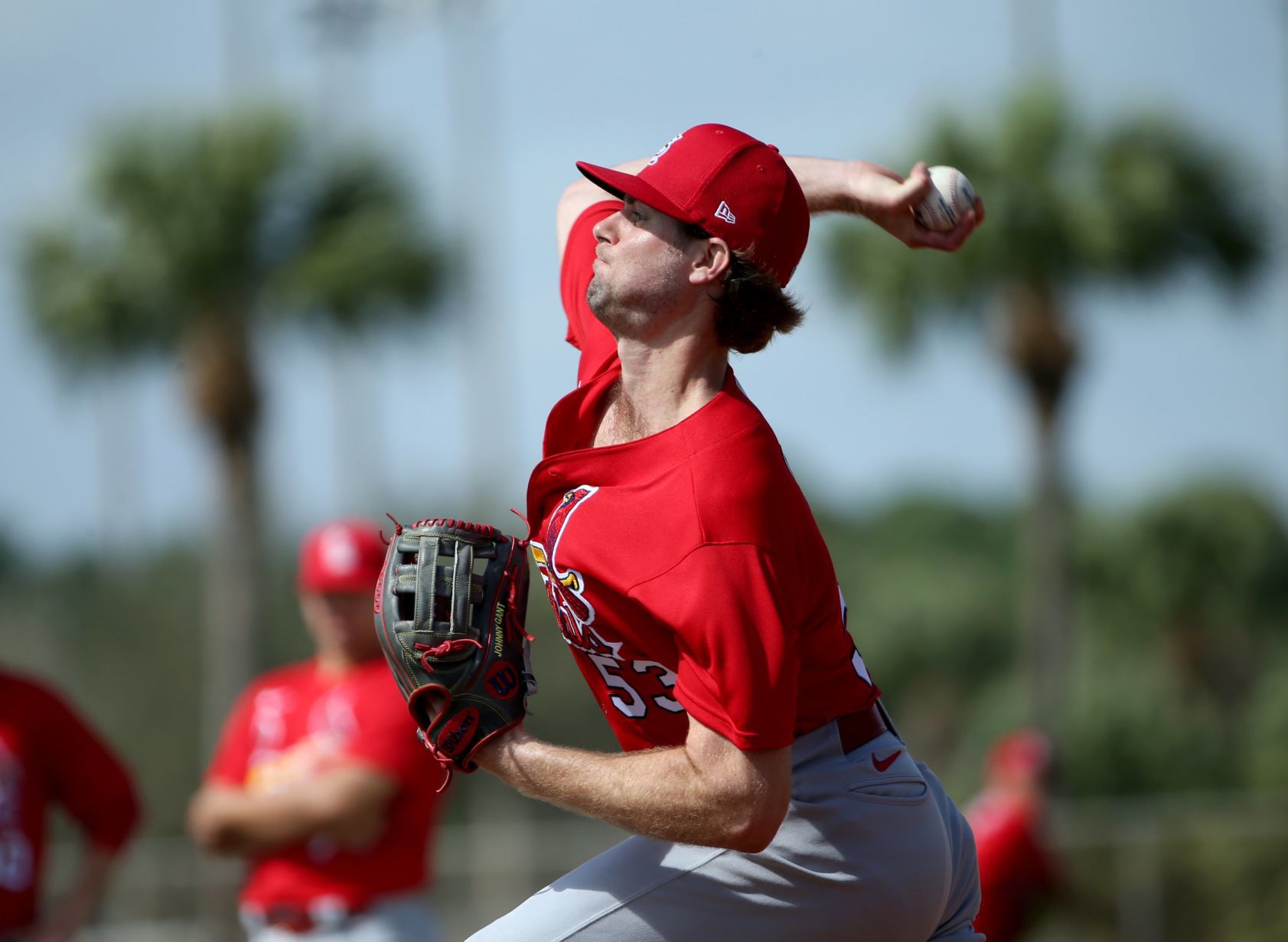 First official workout of Cardinals spring training